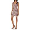 Aidan by Aidan Mattox Women’s Fully Embellished Floral Beaded Cocktail(Multi-color)