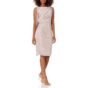 Adrianna Papell Women’s Draped Short Dress(Quartz)