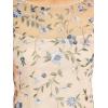 Adrianna Papell Women’s Bead Embroidery Sheath Dress(Shell Multi)