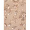 Adrianna Papell Women’s Beaded Cocktail Dress, Latte, 8
