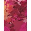 Adrianna Papell Womens Ruffle Neckline Bias Dress(Raspberry Multi)
