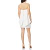 Aidan Mattox Women’s Embroidered Popover Dress(Ivory)