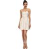 Aidan by Aidan Mattox Women’s Strapless Gold Party Dress(Gold)