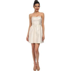 Aidan by Aidan Mattox Women’s Strapless Gold Party Dress(Gold)