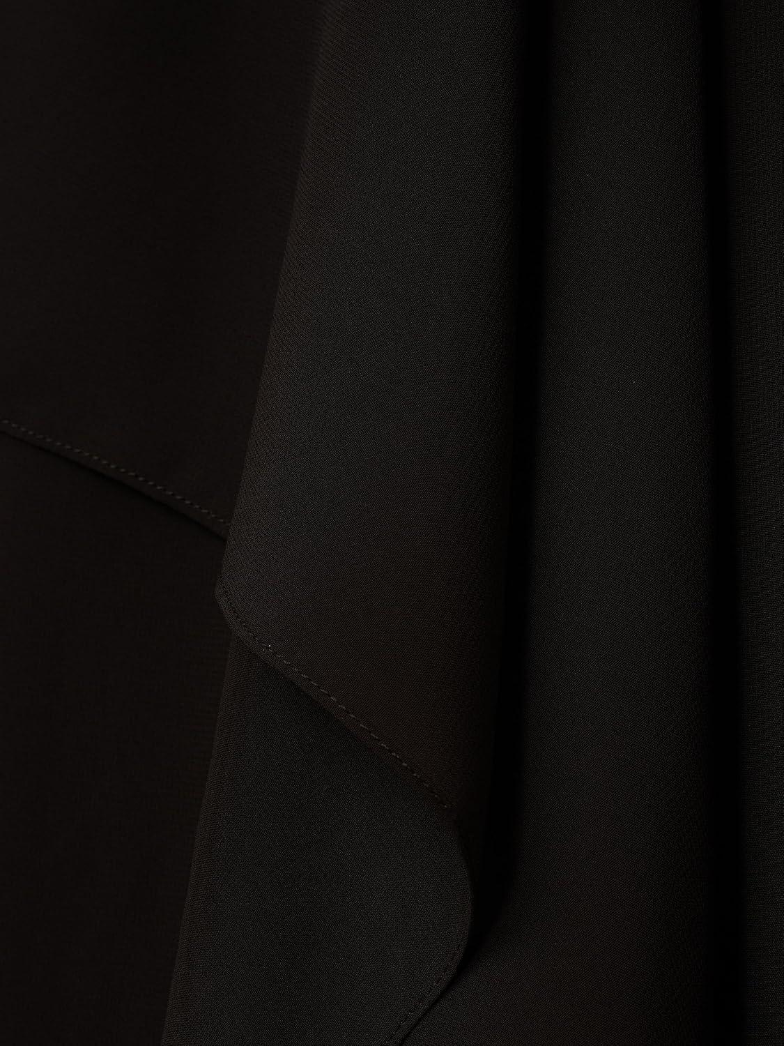 image:imageAdrianna Papell Womens Chiffon Jersey Dress Black