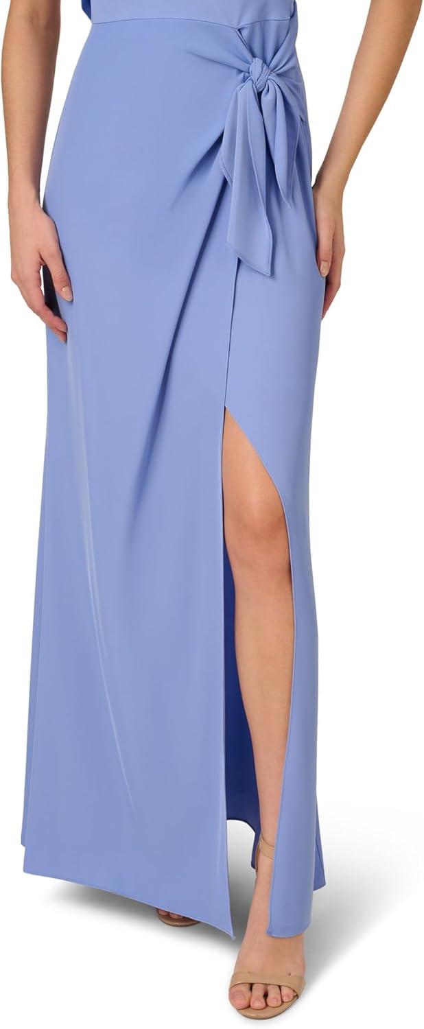 image:imageAdrianna Papell Womens OneShoulder GownPeri Cruise
