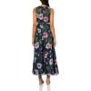 ADRIANNA PAPELL PRINTED JUMPSUIT(Navy/Multi)