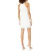 Adrianna Papell Womens Halter Beaded Dress(Ivory)