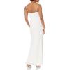 Adrianna Papell Women’s Jersey Draped Gown(Ivory)