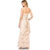 Womens Strapless Mermaid with Bow(Gold)