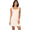 Adrianna Papell Womens Sequin Tweed Sheath Dress(Ivory Multi)