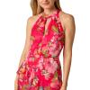 Adrianna Papell Womens Printed Mermaid Dress(Pink Multi)