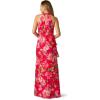 Adrianna Papell Womens Printed Mermaid Dress(Pink Multi)