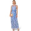 Adrianna Papell Womens Tonal Lace Dress(Peri Cruise)