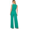 Adrianna Papell womens Wide Leg Bow Detail Jumpsuit(Botanic Green)