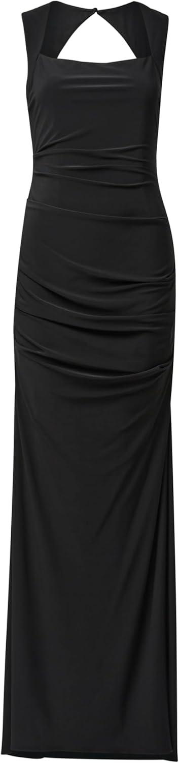 image:imageAdrianna Papell Womens Jersey Slvless GownBlack