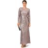 Women’s Sequin Mermaid Gown(Stone)