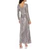 Women’s Sequin Mermaid Gown(Stone)
