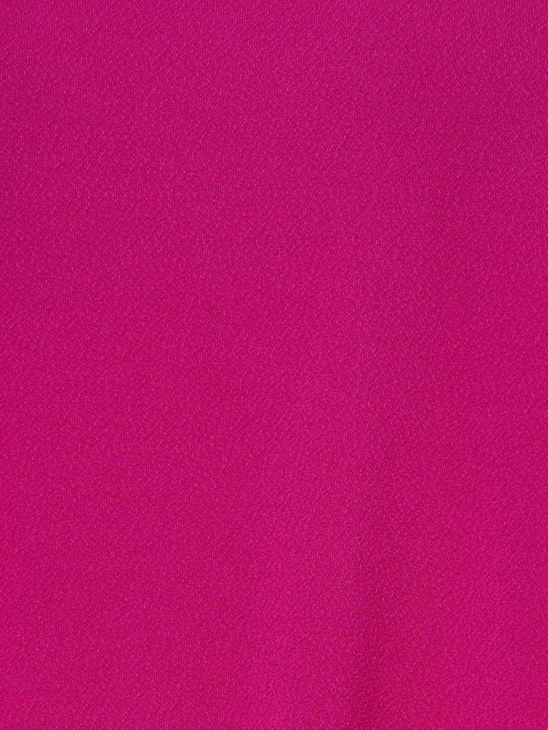 image:imageAdrianna Papell Womens V Neck Double Pleated Sleeve DressPink