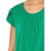Adrianna Papell Women’s Tulip Sleeve Knit Top(Lily Pad)