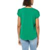 Adrianna Papell Women’s Tulip Sleeve Knit Top(Lily Pad)