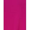 Adrianna Papell Women’s V Neck Double Pleated Sleeve Dress(Pink)