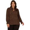 Black/Camel Basic Leopard