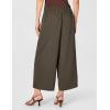 Adrianna Papell Women’s Textured Satin Pull(Fatigue)