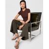 Adrianna Papell Women’s Textured Satin Pull(Fatigue)