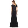 Adrianna Papell Womens Sequin Crepe Dress(Midnight)