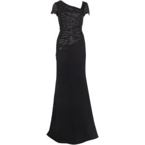 Adrianna Papell Womens Sequin Crepe Dress(Midnight)
