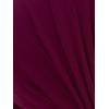 Adrianna Papell Women’s Twist Front Jersey Gown(Bordeaux)
