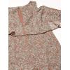 Aidan Mattox Women’s Beaded Cold Shoulder Cocktail Dress(Mink)