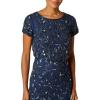 Adrianna Papell Embellished Mikado Gown(Lightnavy)