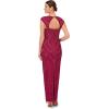 Adrianna Papell Women’s Beaded Column Gown(Magenta)