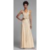 Adrianna Papell Women’s Blsn Beaded Art Nouveau(Taupe/Pink)