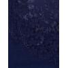 Adrianna Papell Women’s Floral Ruffle Gown(Light Navy)