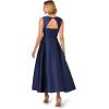 Adrianna Papell Women’s Sweetheart Mikado Ankle Dress(Light Navy)
