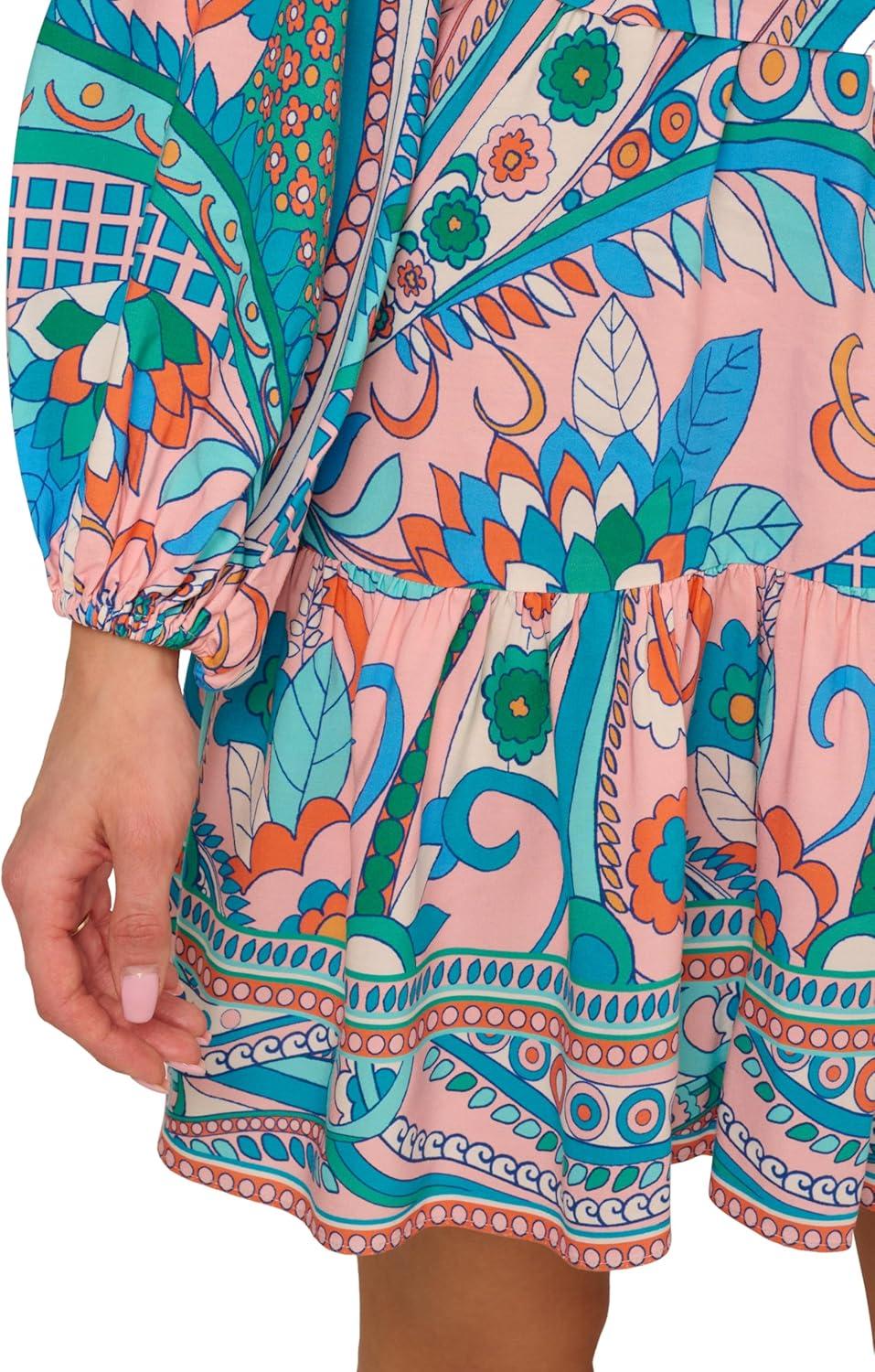 image:imageAdrianna Papell Seersucker Midi DressPeach Multi