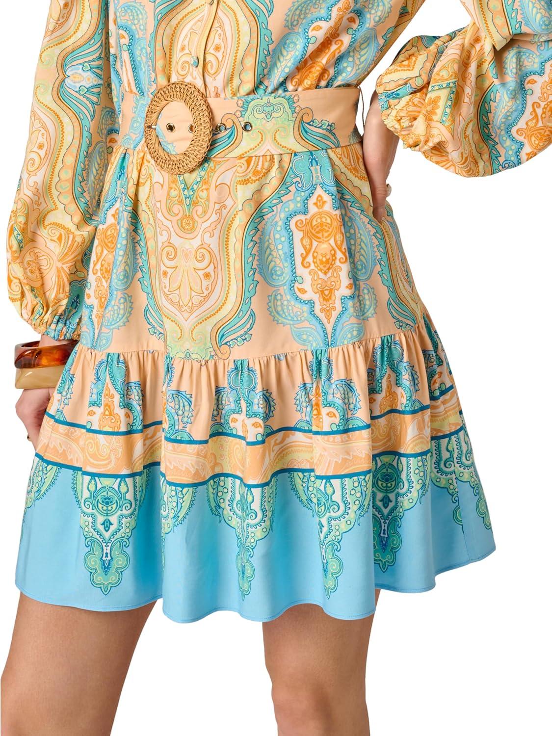 image:imageAdrianna Papell Seersucker Midi DressPeach Multi1