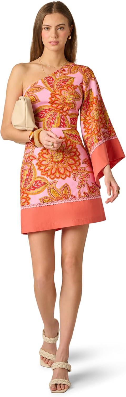 image:imageAdrianna Papell Seersucker Midi DressPink Multi1