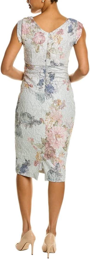 image:imageAdrianna Papell Womens Matelasse Cocktail DressPink Multi