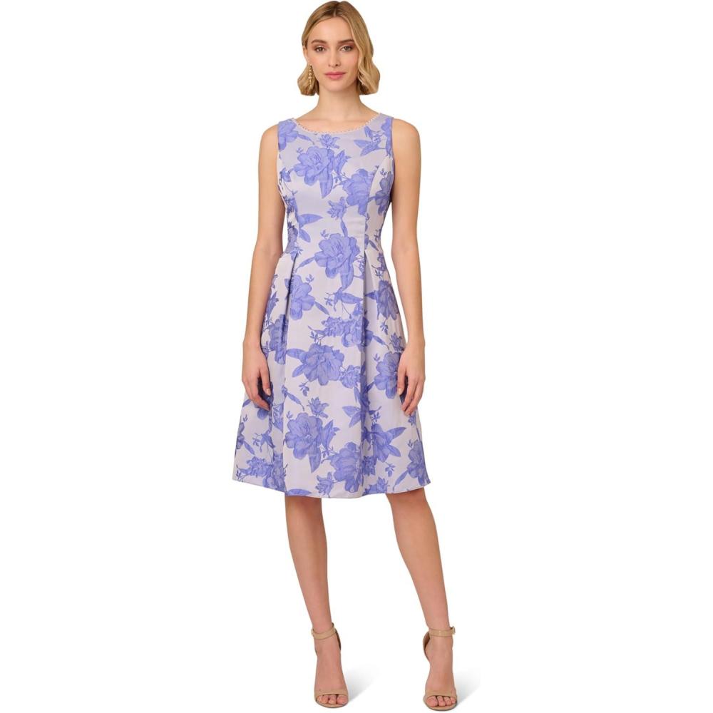 image:imageAdrianna Papell Seersucker Midi DressPeri Cruise