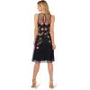 Adrianna Papell, Bead Embroidery Dress(Midnight Multi)