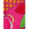 Adrianna Papell Seersucker Midi Dress(Pink Multi)
