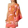 Adrianna Papell Seersucker Midi Dress(Pink Multi1)