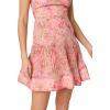 Adrianna Papell Seersucker Midi Dress(Pink Multi2)