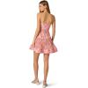 Adrianna Papell Seersucker Midi Dress(Pink Multi2)