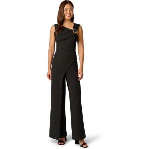 Adrianna Papell, Knit Crepe Jumpsuit(Black)