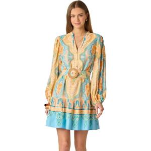 Adrianna Papell Seersucker Midi Dress(Peach Multi1)